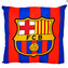 Polštář FC Barcelona: Znak (37 cm x 37 cm) polyester multicolor