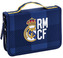 Školní pouzdro FC Real Madrid: 11724 (22 x 16 x 5 cm) modré