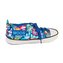 3D bota - penál na tužky Moos: Corgi vzor 12018 (24 x 8 x 8 cm) modrý polyester