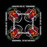 Multifunkční šátek Metallica: Hardwired To Self Destruct (55 x 55 cm) černá bavlna