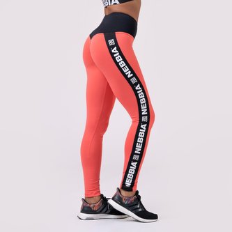 Dámské legíny Power Your Hero Peach - NEBBIA - Velikost L