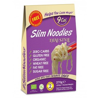 BIO Těstoviny Slim Pasta Noodles Thai Style - Slim Pasta - 270 g