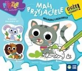 Puzzle dla malucha. Mali przyjaciele