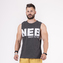 Pánske tílko Back To The Hardcore Grey - NEBBIA - Velikost XXL