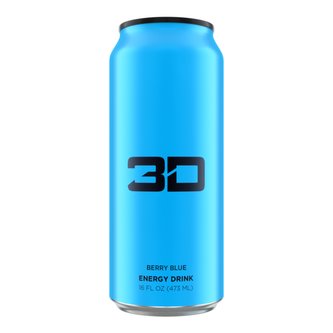 3D Energy Drink - 3D Energy - jahodová limonáda