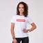 Dámské tričko Basic White - NEBBIA - Velikost M