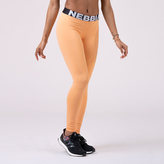 Dámské legíny Squad Hero Scrunch Butt Apricot - NEBBIA - Velikost L