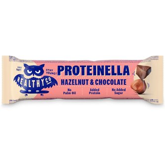 Tyčinka Proteinella bar - HealthyCo - bílá čokoláda - 35 g