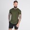 Tričko Statement Tee Olive Green - Squat Wolf - Velikost XL