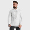 Mikina Statement Hoodie White - Squat Wolf - Velikost M