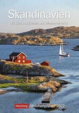 Skandinavien 2022 Wochenplaner
