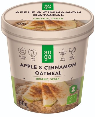 BIO Celozrnná ovesná kaše - Auga - meruňka banán - 60 g