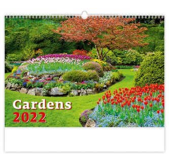 Kalendář nástěnný 2022 - Gardens