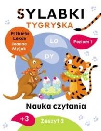 Sylabki Tygryska. Nauka czytania zeszyt 2