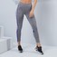 Dámské legíny Color Block Heather Gray - LABELLAMAFIA - Velikost L
