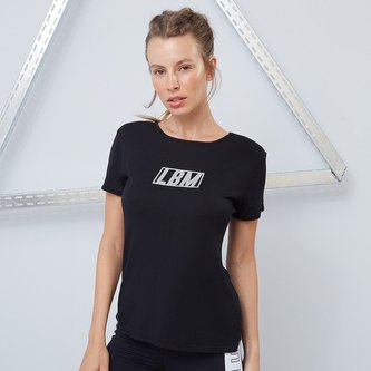 Dámské tričko Essentials Black - LABELLAMAFIA - Velikost S