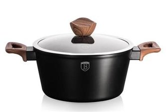 Hrnec Berlingerhaus s mramorovým povrchem 20 cm Ebony Line Rosewood BH-1716