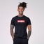 Pánské tričko Basic Black - NEBBIA - Velikost XL