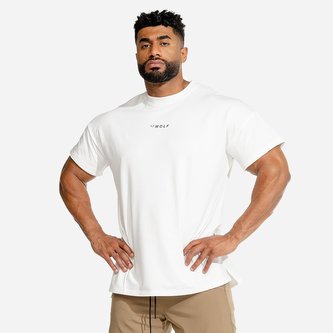 Tričko Bodybuilding White - Squat Wolf - Velikost XL