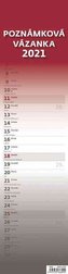 Kalendář nástěnný 2022 - Poznámková vázanka