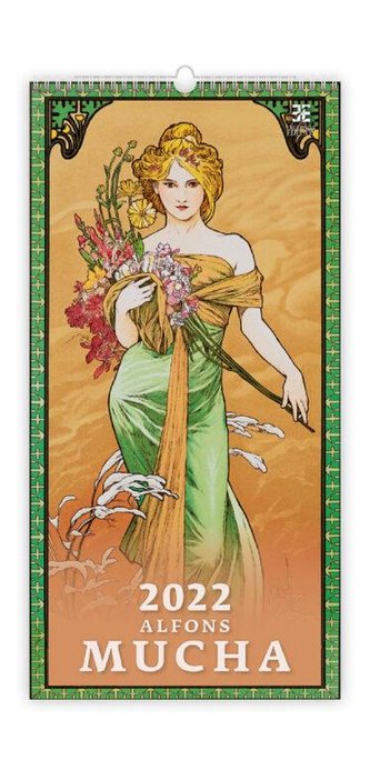 Kalendář nástěnný 2022 - Alfons Mucha