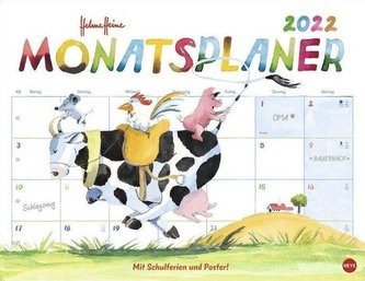 Helme Heine Monatsplaner Kalender 2022