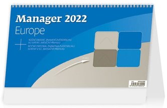 Kalendář stolní 2022 - Manager Europe