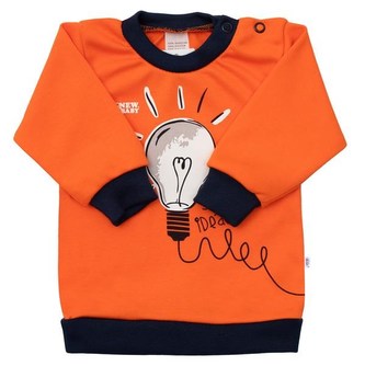 Kojenecké bavlněné tričko New Baby Happy Bulbs - velikost 86 (12-18m)