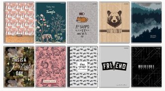 Zeszyt A5/80K kratka Megamix (5szt)