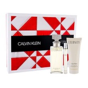 Calvin Klein Eternity Dárková sada Parfémová voda 100 ml, tělové mléko 100 ml a miniaturka Parfémová voda 10 ml