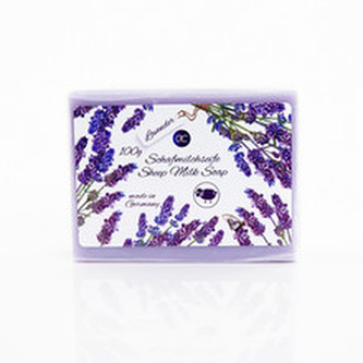 ACCENTRA Tuhé mýdlo s ovčím mlékem Lavender (Sheep Milk Soap) 100 g woman