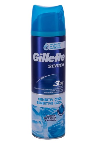 Gillette Series Gel na holení Sensitive Cool 200 ml pro muže