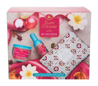 Tesori d´Oriente Ayurveda parfémovaná voda 100 ml + tělový krém 300 ml + kosmetická taštička