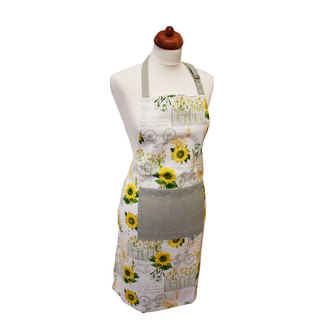 Kuchyňská zástěra, 60 x 80 cm, slunečnice