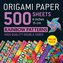 Origami Paper 500 Sheets Rainbow Patterns 6 (15 CM): Tuttle Origami Paper: High-Quality Double-Sided Origami Sheets Printed with