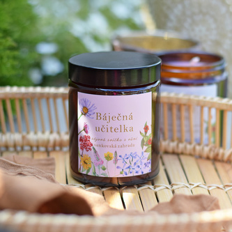 HOUSEDECOR Sójová vonná svíčka - Báječná učitelka