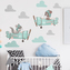 HOUSEDECOR Samolepka na zeď - V oblacích