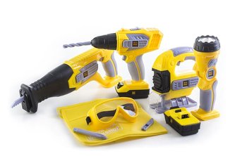 Hračka G21 Sada nářadí na baterie DELUXE TOOLS 10 dílů Hračka G21 Sada nářadí na baterie DELUXE TOOLS 10 dílů