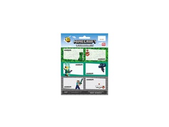 Samolepky Minecraft 18 ks