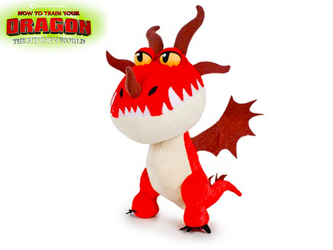 Jak vycvičit draka 3 - Tesák drak plyšový 35cm stojící 0m+