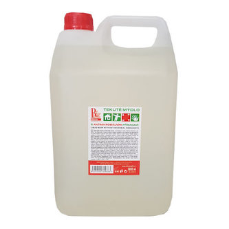 Bohemia Gifts Tekuté mýdlo s antimikrobiálními přísadami 5000 ml - náhradní náplň