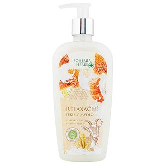 Bohemia Gifts Tekuté mýdlo 300 ml med a kozí mléko