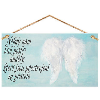 Bohemia Gifts Dekorační obrázek na zavěšení pro přátele Bohemia Gifts Dekorační obrázek na zavěšení pro přátele