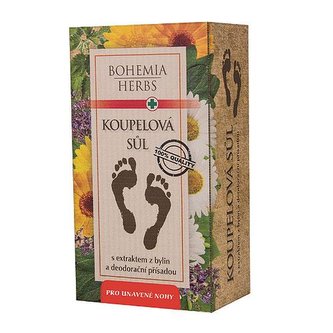 Bohemia Gifts Bylinná koupelová sůl na nohy 200 g Bohemia Gifts Bylinná koupelová sůl na nohy 200 g