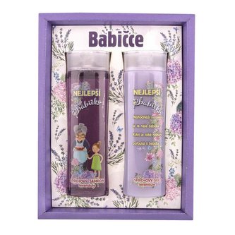 Bohemia Gifts Kosmetická sada nejlepší babička – gel 200 ml a šampon 200 ml