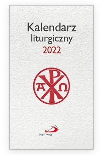 Kalendarz 2022 liturgiczny