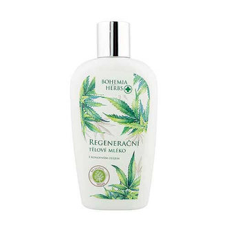 Bohemia Gifts Konopné tělové mléko 250 ml - cannabis Bohemia Gifts Konopné tělové mléko 250 ml - cannabis