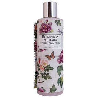 Bohemia Gifts Botanica Bohemia krémová koupelová pěna 250 ml - šípky a růže