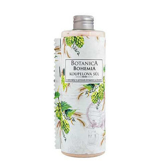 Bohemia Gifts Botanica pivní sůl do koupele 320 g - chmel a obilí