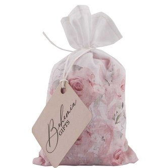 Bohemia Gifts Koupelová sůl 150 g v plátěném sáčku - růže